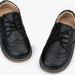 Little Oxford Shoes Toddler Boys Girls Lace Up Dress Uniform Formal Shoes 6.5